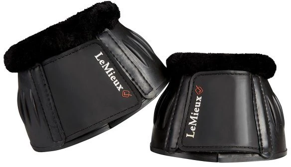 LeMieux Rubber Bell Boots With Fleece 3 LeMieux Rubber Bell Boots With Fleece