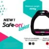 Flex-on Junior Safe-On Stirrups -Saddle Shop 13864