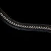 Fairfax Browband - Dark Grey Pearl -Saddle Shop 14145