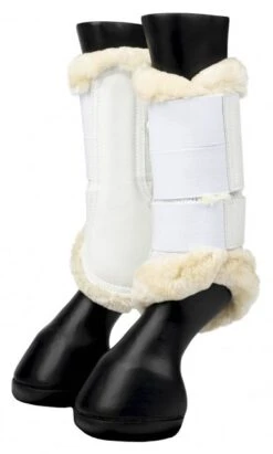 LeMieux Fleece Edged Mesh Brushing Boot