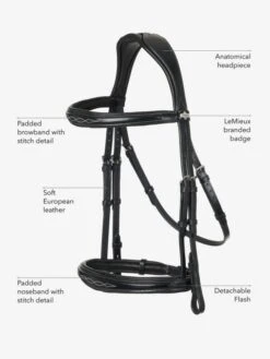 LeMieux Competition Flash Bridle -Saddle Shop 16215g