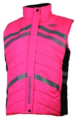 Weatherbeeta Reflective Quilted Gilet Hi Vis -Saddle Shop 16621c