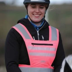 Weatherbeeta Reflective Harness Hi Vis -Saddle Shop 16624e