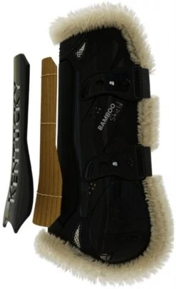 Kentucky Vegan Sheepskin Tendon Boot - Elastic -Saddle Shop 17238d