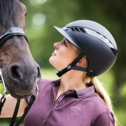 Abus X Pikeur AirLuxe Pure - Black -Saddle Shop 17692e