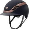 Abus X Pikeur AirLuxe Supreme - Midnight Blue/Rose Gold -Saddle Shop 17695