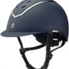 EQX Kylo Riding Hat - Navy Matte/Pewter -Saddle Shop 17734