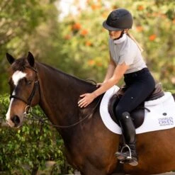 EQX Kylo Wide Peak Riding Hat - Black Matte/Black Gloss -Saddle Shop 17735d