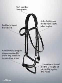LeMieux Arika Drop Bridle -Saddle Shop 17779f