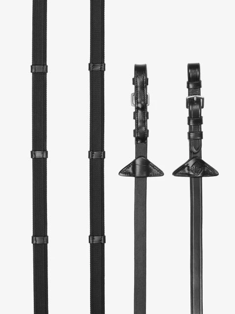 LeMieux Rubber Grip Continental Reins 4 LeMieux Rubber Grip Continental Reins - Image 2