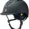 EQX Kylo Riding Hat With MIPS - Black Matte/Black Gloss -Saddle Shop 17973