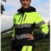 Cameo Equine Water Repellent Hi Viz Jacket 1 Cameo Equine Water Repellent Hi Viz Jacket -Saddle Shop 18276