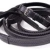 Dever Rubber Grip Reins - Buckle Billeted -Saddle Shop 26